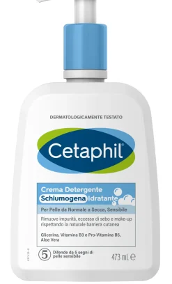 Cetaphil Crema Detergente Schiumogena Idratante 473ml