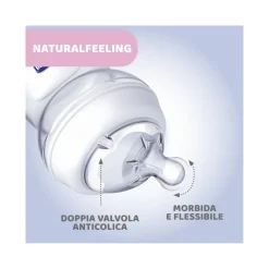 Chicco Biberon Natural Feeling Flusso Lento 0 Mesi+ Bimbo 150ml