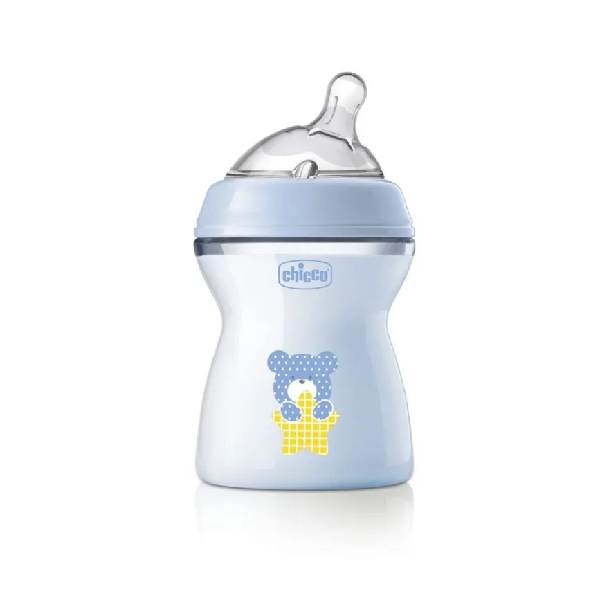 Chicco Biberon Natural Feeling Flusso Medio 2 Mesi+ Bimbo 250ml