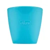 Chicco Easy Mug Bicchiere Silicone Azzurro 6Mesi+