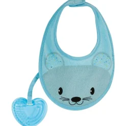 Chicco Fresh Bavaglino Con Massaggia Gengive Azzurro 1 Pezzo 4Mesi+