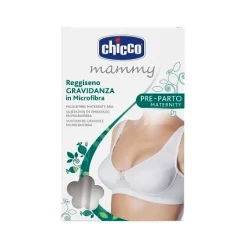 Chicco Reggiseno Gravidanza Antistress Microfibra Bianco Misura 4C