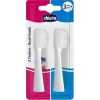 Chicco Set Testine Di Ricambio Per Spazzolini Elettrici 3 Anni+