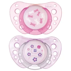 Chicco Succhietto Air Girl Silicone 6-12pz