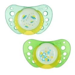 Chicco Succhietto Air Lumi Silicone 6-12 2pz