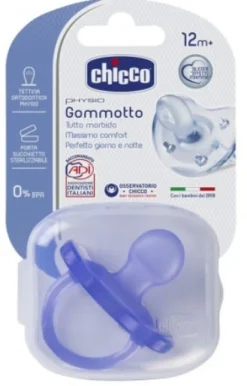 Chicco Succhietto Physio Silicone Verde 12m+