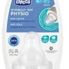 Chicco Tettarella 2 Pezzi Perfect5 Silicone 2 Fori 2M