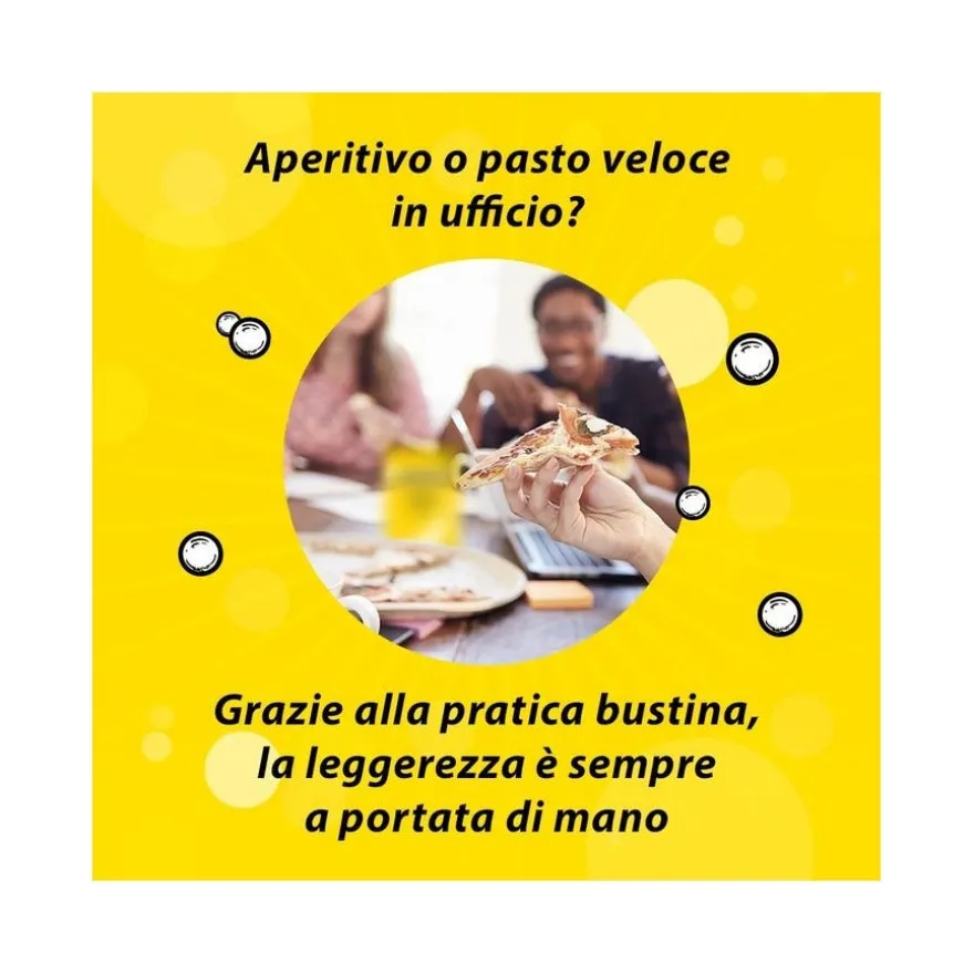 Citrosodina Effervescente Integratore Alimentare Digestivo con Calcio Gusto Limone 20 Bustine
