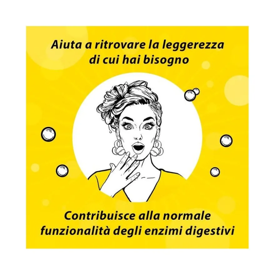 Citrosodina Effervescente Integratore Alimentare Digestivo con Calcio Gusto Limone 20 Bustine