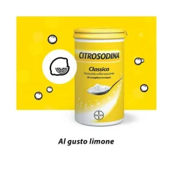 Citrosodina Granulato Effervescente Digestivo contro Pesantezza di Stomaco al Limone 150g