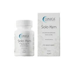 Clinica Solo Ksm - ashwagandha - 60 capsule = 1 mese di trattamento