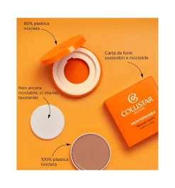 Collistar Mediterranea Fondotinta Compatto Solare SPF 15 Refill N.01 Elba