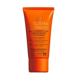 Collistar Trattamento Viso Abbronzante Antirughe Spf15 50ml