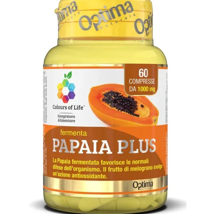 Colours Of Life Fermenta Papaia Plus 60 Compresse 1000mg