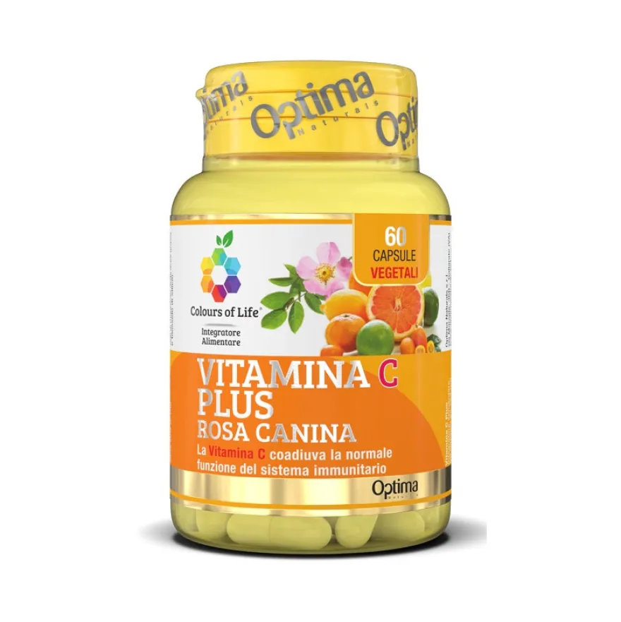 Colours Of Life Vitamina C Plus Canina 60 Capsule Vegetali 724mg