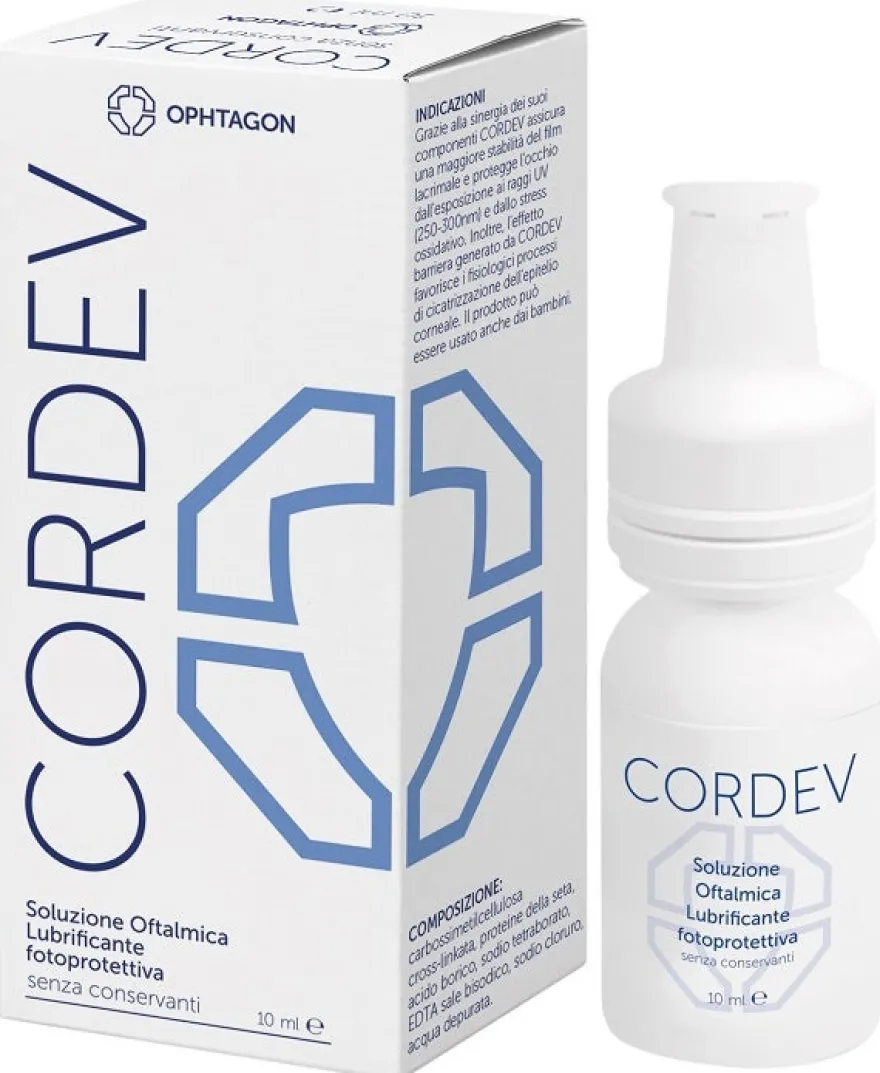 Cordev Soluzione Oftalmica Lubrificante of 10 ml