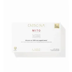 Crescina Transdermic Ri-Crescita Mito 200 Uomo Trattamento Completo 20 Fiale