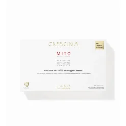 Crescina Transdermic Ri-Crescita Mito 200 Uomo Trattamento Completo 20 Fiale