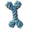 Croci Cotonosso Bicolor Pastel Blue Gioco Per Cani 20cm