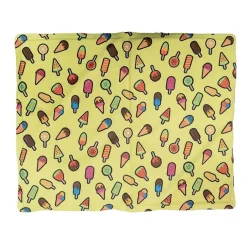 Croci Tappetino Rinfrescante Per Gatti Fantasia Gelati 90 x 50cm
