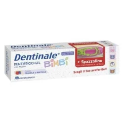 Dentinale Dentifricio Gel Bimbi + Spazzolino 0-6 Anni