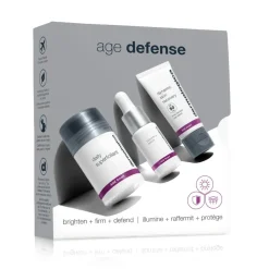 Dermalogica Age Defense Kit Polvere Esfoliante 13g + Siero 10ml + Crema 12ml