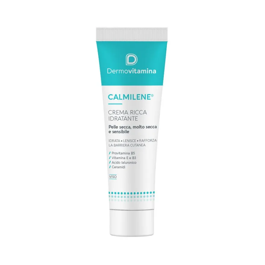 Dermovitamina Calmilene Crema Ricca Idratante Viso 40ml