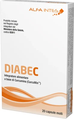 Diabec 20 Capsule - Integratore per il Benessere Glicemico