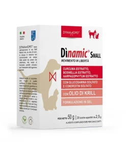 Dinamic Small Alimento Complementare Per Cani E Gatti 20 Bustine 2,5ml
