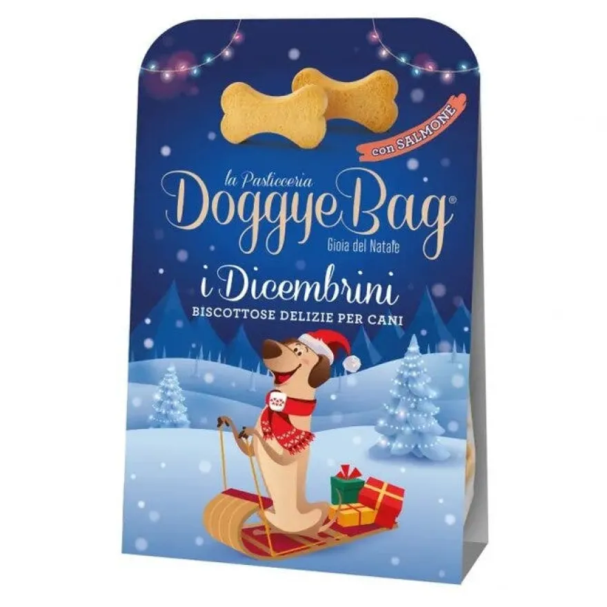 DoggyeBag I Dicembrini Biscotti Al Salmone Per Cani 150g