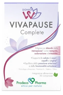Donna W Vivapause Complete 30 Compresse