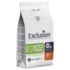 Dorado Exclusion Monoprotein Diet Intestinal Small Breed Maiale E Riso Cibo Secco Per Cani 800g