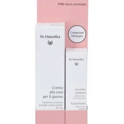 Dr. Hauschka On Pack Crema Alla Rosa Giorno Viso 30ml + Lozione Tonificante 10ml
