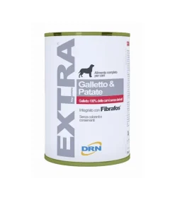 Drn Extra Galletto E Patate Cibo Umido Cani Adulti Barattolo 400g