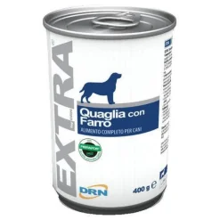 Drn Extra Quaglia E Farro Cibo Umido Cani Adulti Barattolo 400g