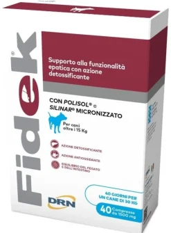 Drn Fidek Mangime Complementare Per Cani Oltre i 15kg 40 Compresse 1,5g