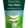 Dr Organic Aloe Pura Detergente Viso Lenitivo/Riparatore 150ml