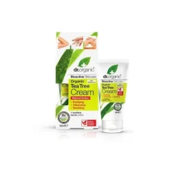 Dr Organic Tea Tree Crema Viso 50ml