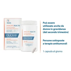 Ducray Anacaps Reactiv Integratore Alimentare Capelli 30 Capsule