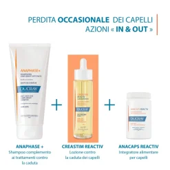 Ducray Anacaps Reactiv Integratore Alimentare Capelli 30 Capsule