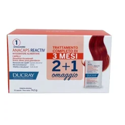 Ducray Anacaps Reactiv Integratore Capelli 90 Capsule