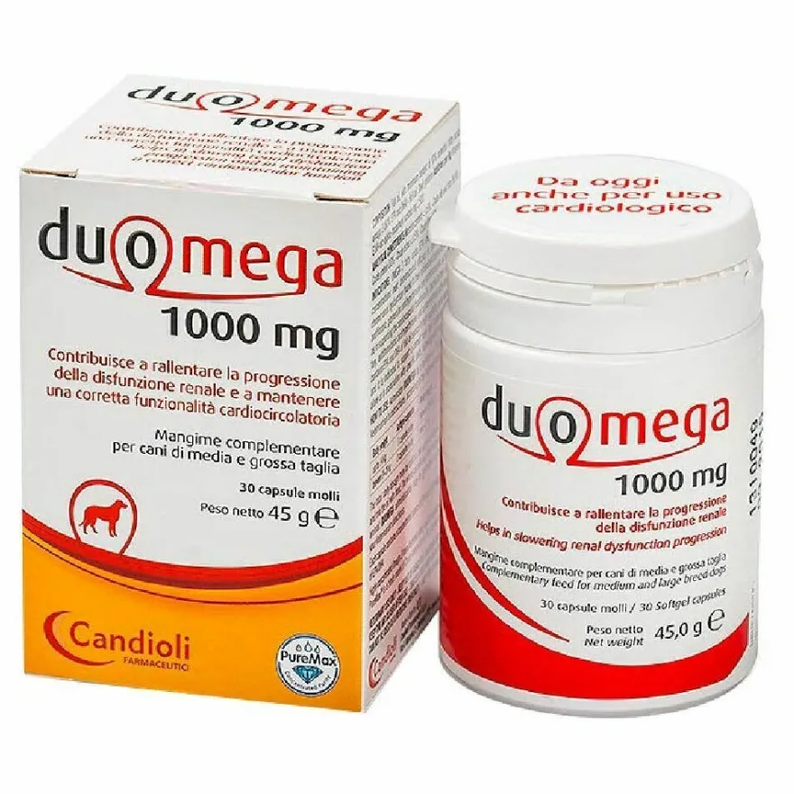 Duomega Cani Grandi 30 Capsule - Integratore per Salute Canina