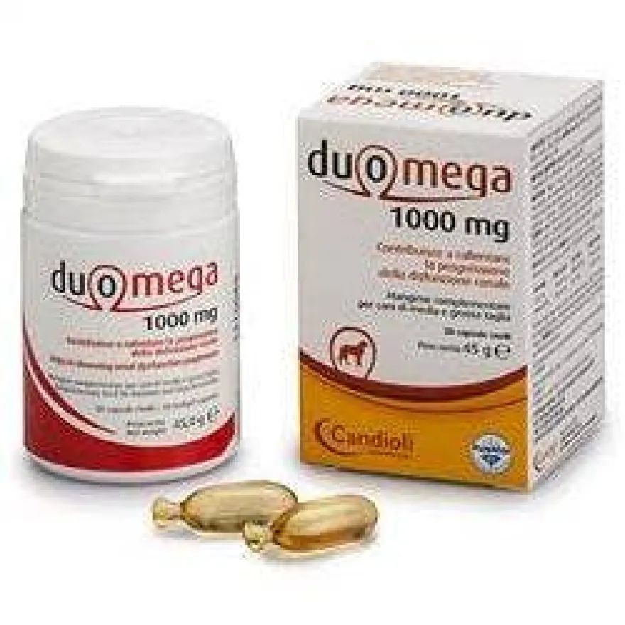 Duomega Cani Grandi 30 Capsule - Integratore per Salute Canina
