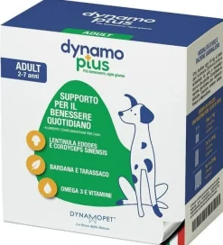 Dynamoplus Alimento Complementare Per Il Benessere Quotidiano Per Cani Adulti 30 Bustine