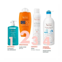 Eau Thermale Avene Protezione Solare Molto Alta Fluido Sport SPF 50+ 100ml