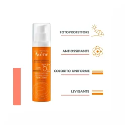 Eau Thermale Avene Trattamento Anti-età Protezione Solare Colorata Viso SPF50+ 50ml