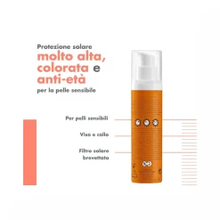 Eau Thermale Avene Trattamento Anti-età Protezione Solare Colorata Viso SPF50+ 50ml