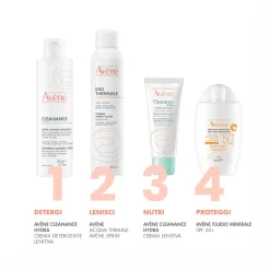 Eau Thermale Avène Cleanance Hydra Crema Detergente Lenitiva 200ml
