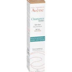 Eau Thermale Avène Cleanance Women Trattamento Giorno Colorato SPF30 Pelle Adulta Con Imperfezioni 40ml