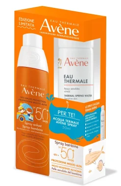 Eau Thermale Avène Kit Spray Bambino SPF50+ 200 ml + Eau Thermale Avène Spray 50 ml